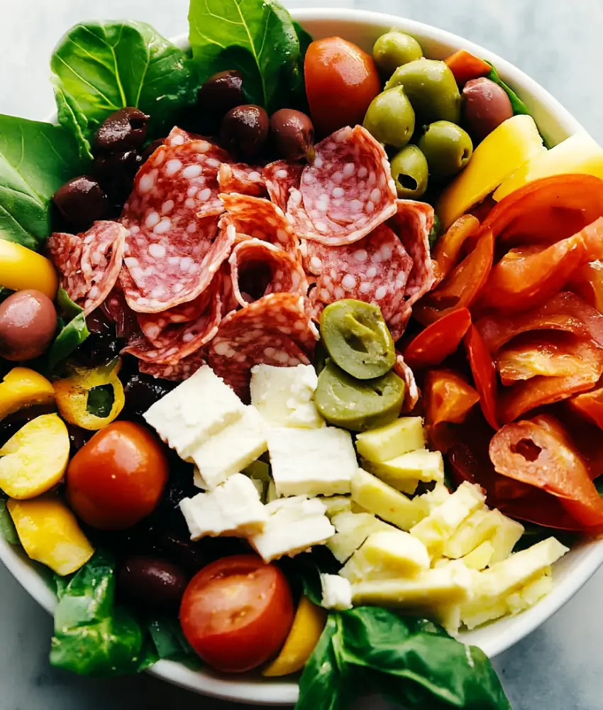 How to Make Antipasto Salad Step by Step