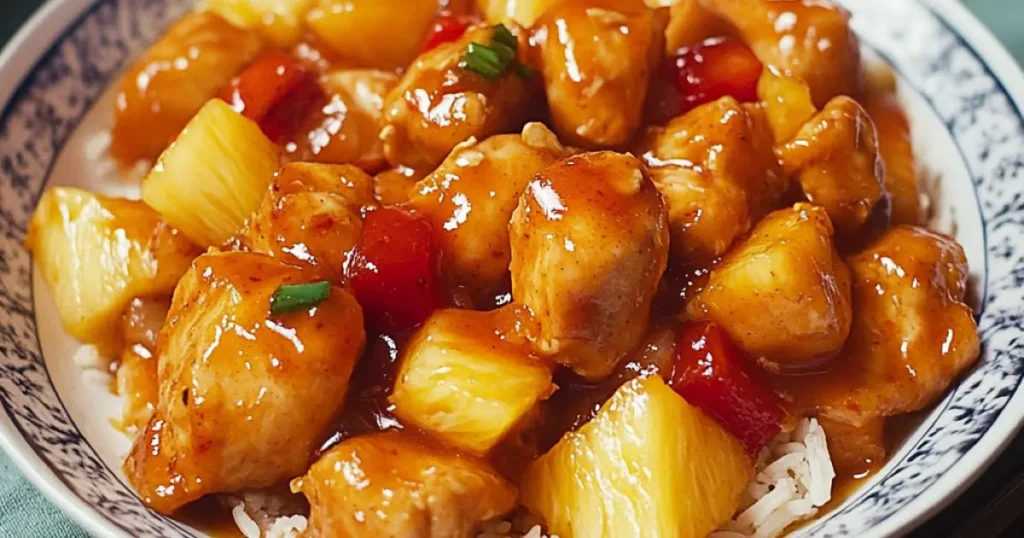 Pineapple Sweet and Sour Chicken