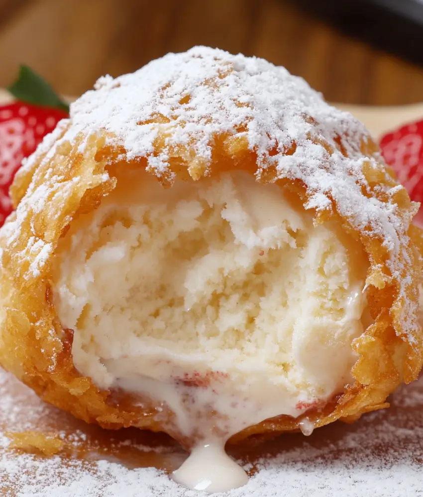 Step-by-Step Guide to Tempura Fried Ice Cream