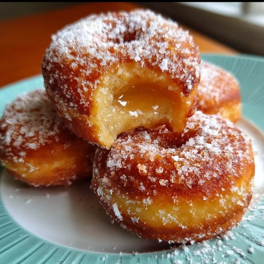 Fluffy homemade donuts with colorful icing on a plate