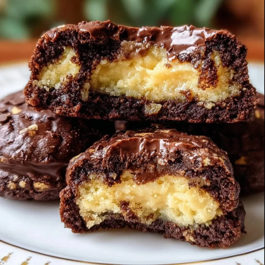 Delicious Choco Cheesecake Cookie Bites, a perfect chocolate and cheesecake treat
