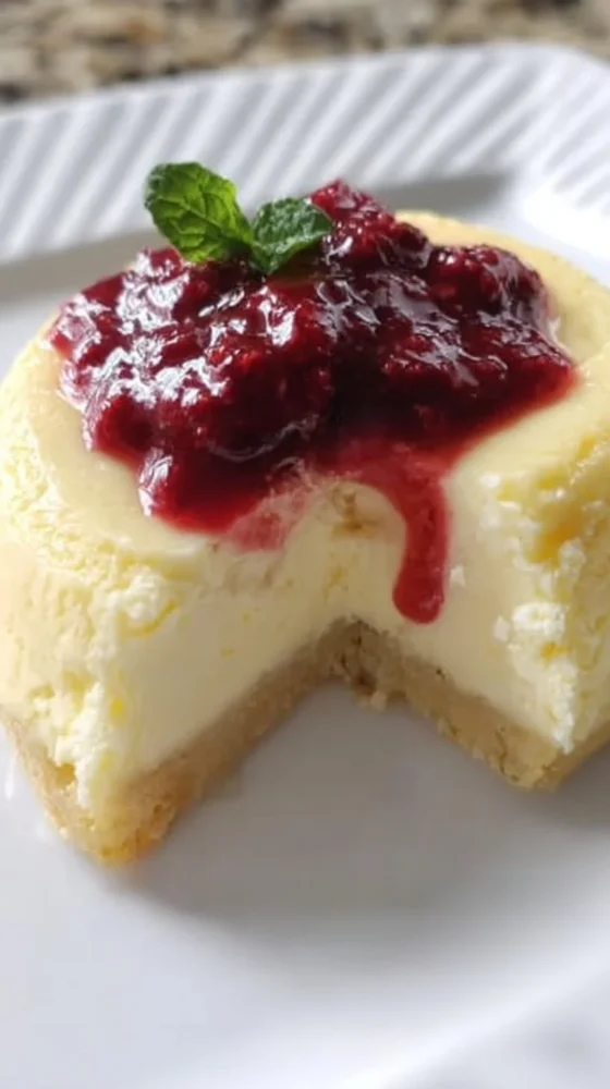 Delicious Keto Microwave Cheesecake served on a plate